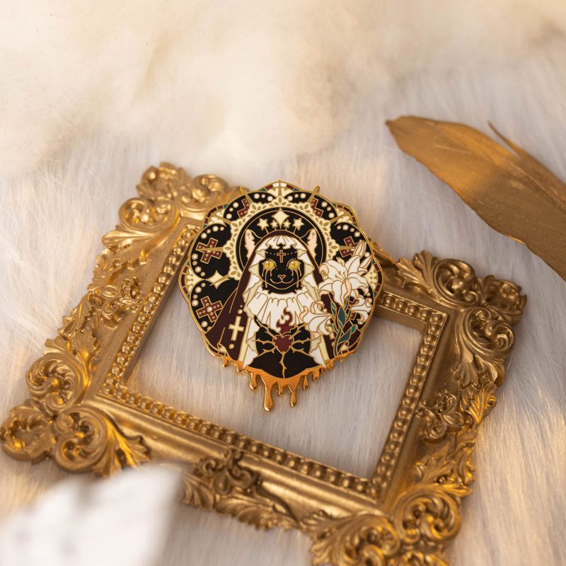 Bastet Cat Pin